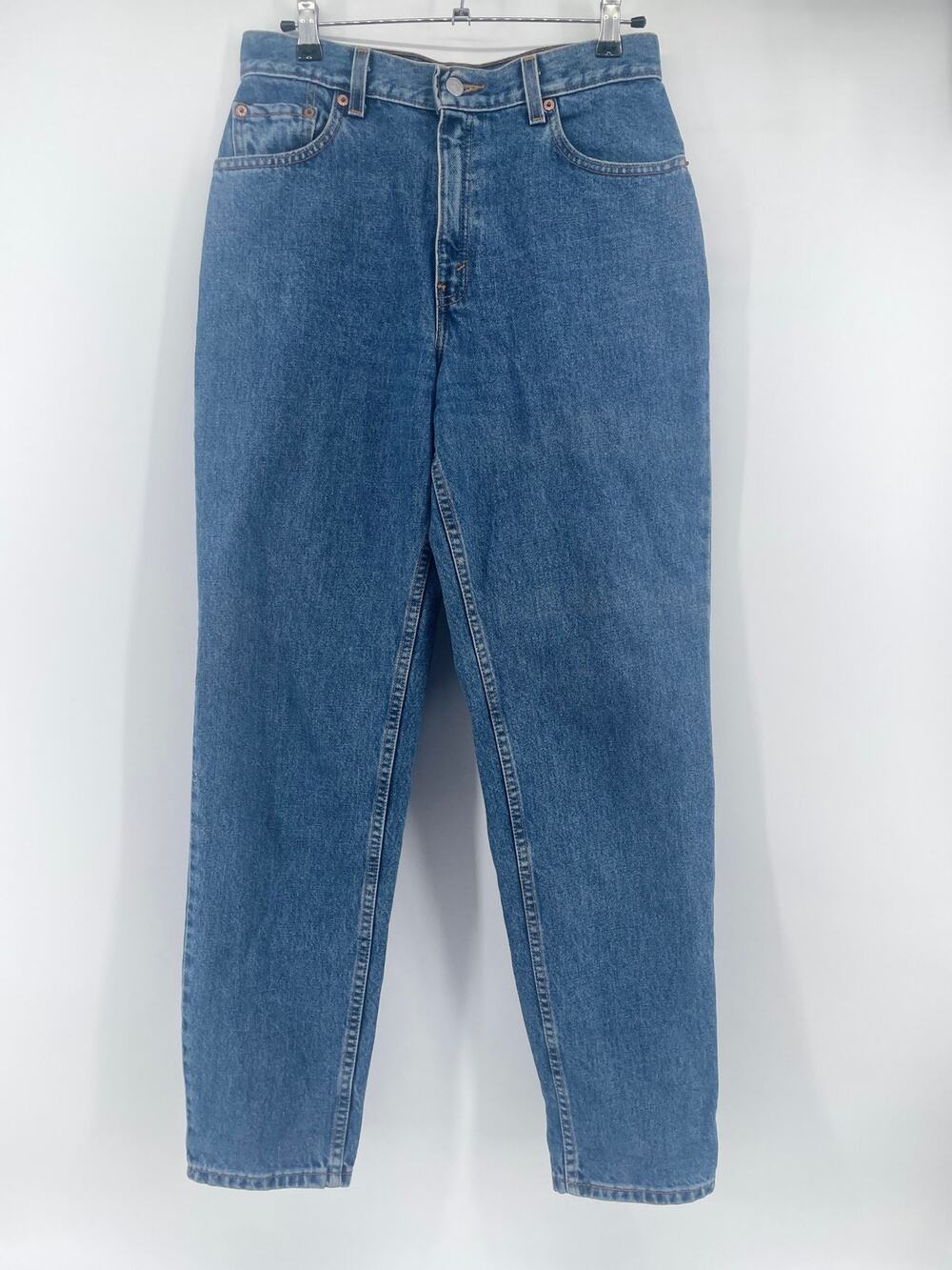 VNTG (2000) Y2K Levi’s 550 Jeans Women’s 8M 30x30 Medium Wash Tapered Leg
